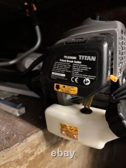 Titan TTL530GBC Petrol Strimmer Brushcutter with accessories working ok