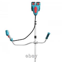 Total Li-Ion 40V Cordless Electric Grass Trimmer / Brush Cutter 2 Batteries
