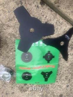 True Shopping STBC415B Strimmer Brush Cutter With Spare Shaft, Head And Blades