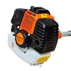 VidaXL Brush Cutter Grass Trimmer 51.7 cc Orange 2.2 kW