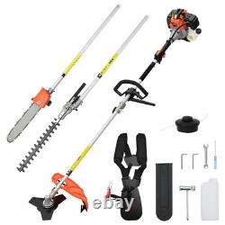 WALPLUS Brush Cutter 4-in-1 Function 52cc 1.45kW Powerful Orange Tool