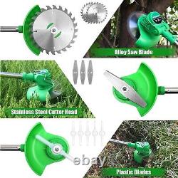 WORKEASE Electric Grass Trimmer And Edger 47 Inch Cordless Brush Cutter 550W Mot