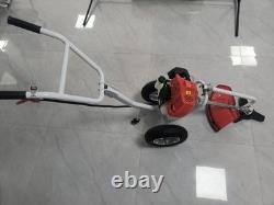 Wheeled Brush Cutter high-performance New 7500rpm Trimmer Split Shaft Grass