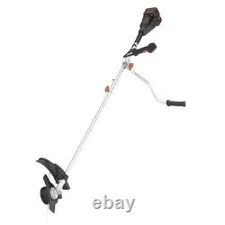 Worx 40V PowerShare Cordless 38cm Brush Cutter with Batteries WG084E Grade C