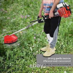 52CC 5 en 1 Outil de jardin multifonction Taille-haie Tronçonneuse Coupe-herbe & Débroussailleuse