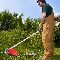 52CC 5 en 1 Outil de jardin multifonction Taille-haie Tronçonneuse Coupe-herbe & Débroussailleuse