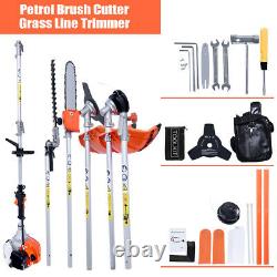 5in1 Multi Fonction Garden Tool 52cc Petrol Brosse Cutter Chainsaw Grass Trimmer