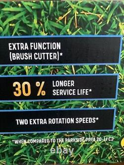 Brush Cutter Sans Fil De Batterie 40v 2-en-1 Grass Trimmer Parkside