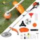 Conentool 52cc 3-en-1 D&eacute;broussailleuse Thermique, Coupe-bordures, Taille-herbe, Outil De Jardin 2500w