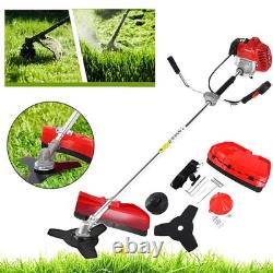 Coupe-bordure 2 en 1 52cc, débroussailleuse à essence pour jardin et cour		<br/>	  