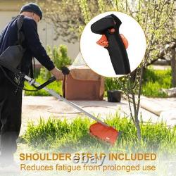 Coupe-bordure et débroussailleuse à essence 52cc 2 en 1 à 2 temps