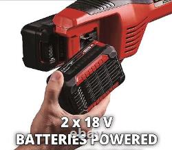 Coupe-bordure et débroussailleuse sans fil Einhell Twin 18v / 36v + Pack de batteries 2 x 2.5AH