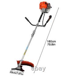 Coupe-bordures à essence 2 en 1, débroussailleuse, taille-gazon, jardin 52cc, kit 2 temps