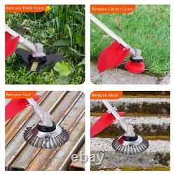 Coupe-bordures à essence 52cc avec moteur 2 temps pour jardin et herbe