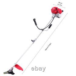 Coupe-bordures à essence 52cc avec moteur 2 temps pour jardin et herbe