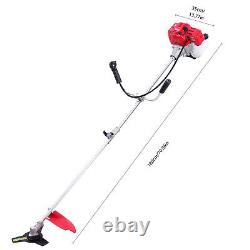 Coupe-bordures à essence 52cc, débroussailleuse, taille-haies de jardin, coupe-gazon 3 en 1