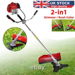 Coupe-bordures à essence 52cc, taille-haies 3 CV, débroussailleuse de jardin, garantie d'un an