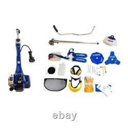 Coupe-bordures à essence Hyundai 50,8 cc avec débroussailleuse, largeur de coupe de 45 cm HYBC5080AV