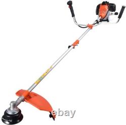 Coupe-bordures à essence de 52cc avec moteur 2 temps pour jardin et herbe