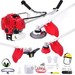 Coupe-bordures à essence de 52cc avec moteur à 2 temps pour jardin et herbe