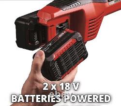 Coupe-bordures et débroussailleuse sans fil Einhell Twin 18v / 36v + Pack de batteries 2 x 4.0Ah