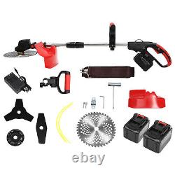 Coupe-bordures sans fil 1800W, taille-haie de jardin, coupeur de mauvaises herbes, débroussailleuse.