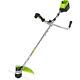 Coupe-bordures Sans Fil Greenworks 60v Avec Poignée De Vélo, Corps Uniquement