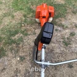 Coupe-herbe à essence Tanaka TBC-340D, débroussailleuse, tondeuse à gazon, cornes de vache, entretenue