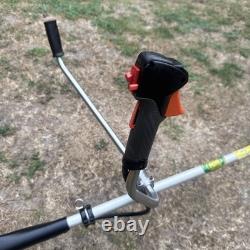 Coupe-herbe à essence Tanaka TBC-340D, débroussailleuse, tondeuse à gazon, cornes de vache, entretenue