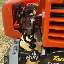 Coupe-herbe à essence Tanaka TBC-340D, débroussailleuse, tondeuse à gazon, cornes de vache, entretenue