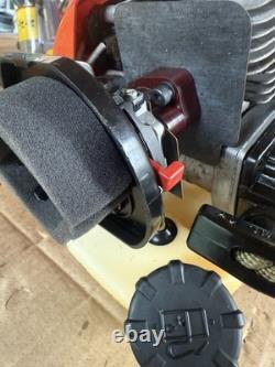 Coupe-herbe à essence Tanaka TBC-340D, débroussailleuse, tondeuse à gazon, cornes de vache, entretenue