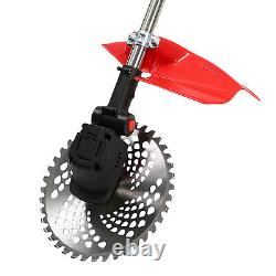 Coupe-herbe sans fil 1800W Taille-herbe Débroussailleuse de jardin Coupe-herbe Débroussailleuse à brosse