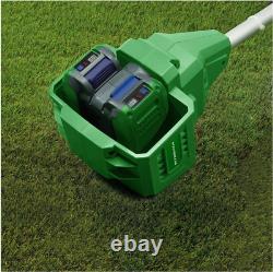 Coupe-herbe sans fil 2 en 1 Powerbase 40V 33cm avec batterie 2 x 20V 2.5Ah