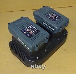Coupe-herbe sans fil à batterie Powerbase GY2247 40V 34cm Utilisé Sans Outil