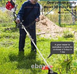 Débroussailleuse GX50 7 en 1 taille-haie à arbre droit coupe-herbe + cultivateur