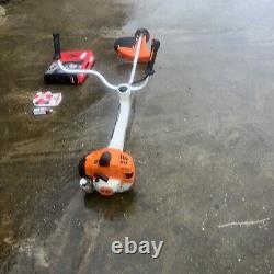 Débroussailleuse Stihl FS 460 CEM avec harnais de cordon, environ 2019