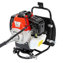 Débroussailleuse à dos à essence 4 en 1 coupe-herbe, brosse pour l'herbe, tondeuse à gazon, taille-haie à gazon