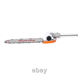 Débroussailleuse à dos à essence 4 en 1 coupe-herbe, brosse pour l'herbe, tondeuse à gazon, taille-haie à gazon