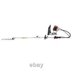 Débroussailleuse à dos à essence 4 en 1 coupe-herbe, brosse pour l'herbe, tondeuse à gazon, taille-haie à gazon