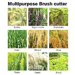 Débroussailleuse à dos à essence Tronçonneuse Taille-haies de jardin 6 en 1 52cc