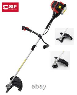 Débroussailleuse à essence 2 en 1 avec brosse et coupe-herbe, taille-bordures de jardin, 4 temps 31 cc 08230
