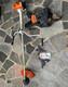 D&eacute;broussailleuse &agrave; Essence 2 Temps Stihl Fs400 Avec Sangle D&rsquo;&eacute;paule Et Coupe-bordures