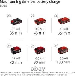 Débroussailleuse sans fil 36V, Power X-Change, coupe-herbe puissant avec lame en métal