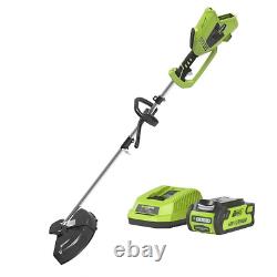 Débroussailleuse sans fil électrique à batterie Line Trimmer Strimmer 40cm Greenworks 40V.