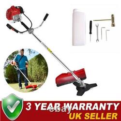 Débroussailleuse thermique 2-en-1 52 cc pour jardin, garantie 3 ans