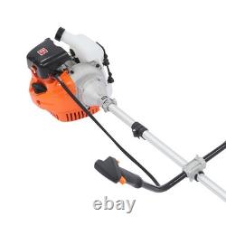 Débroussailleuse thermique 2 temps 42,7 cc, coupe-bordures à essence, taille-herbe pour gazon<br/> 	