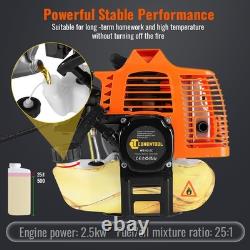 Débroussailleuse thermique 3 en 1 52CC, coupe-herbe, coupe-bordures, outil de jardin 11000 tr/min