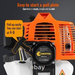 Débroussailleuse thermique 3 en 1 52CC, coupe-herbe, coupe-bordures, outil de jardin 11000 tr/min