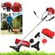 D&eacute;broussailleuse Thermique 52 Cc 2 En 1, Coupe-bordures Et Coupe-broussailles Pour Jardin Et Cour<br/>