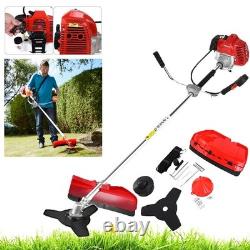 Débroussailleuse thermique 52 cc 2 en 1, coupe-bordures et coupe-broussailles pour jardin et cour	

<br/>
 
